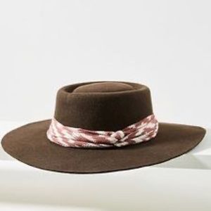 G.VITERI for Anthropologie Wool Hat